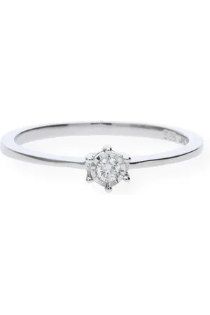 JuwelmaLux Fingerring Verlobungsring 585 Weißgold mit Brillant JL10-07-1620 (kein Set, 1-tlg) - Verkäufer: Juwelier-Bacak