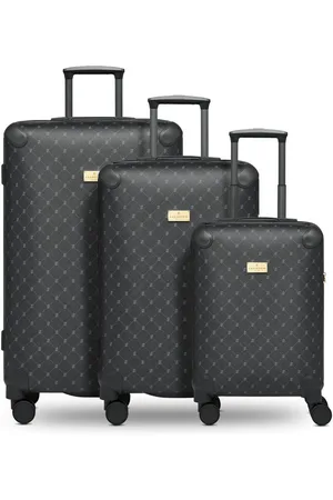 Lazarotti Trolleyset Palermo, 4 Rollen, (3-teilig, 3 tlg), Polypropylen, PVC - Verkäufer: WE LOVE BAGS
