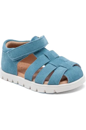 Bisgaard Beka s Weite: normal Sandale, Klettschuh mit Lederinnenausstattung, Größenschablone zum Download