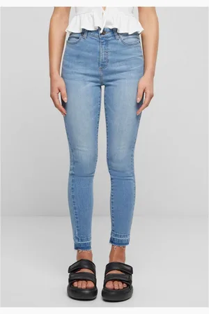 Urban classics Funktionshose Ladies Skinny High Waist Open Hem Damen Jeans - Verkäufer: Rexlander