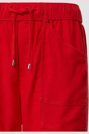 QS by s.Oliver 7/8-Hose Ankle-Jogpants aus Leinenmix Gummizug - Verkäufer: