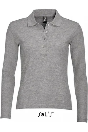 Sols Langarmshirt Damen Longsleeve Poloshirt Podium / Vier Knöpfe - Verkäufer: Rexlander