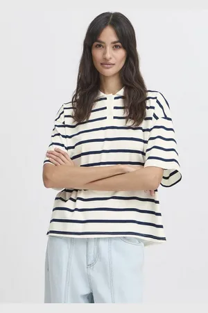B YOUNG Poloshirt BYBXPRINTON Stilvolles Poloshirt - Verkäufer: meinemarkenmode