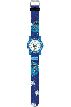 Scout Quarzuhr The It-Collection 280375030, Armbanduhr, Kinderuhr,Lernuhr,Geschenkidee,Schulanfang,Jungen,Fußball