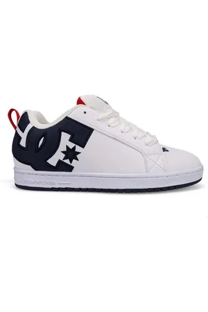 Dcshoes Court Graffik Skateschuh White Navy Red - Verkäufer: Shoedeal Jana Sievers e.K.