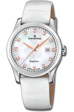 Candino Quarzuhr Damenuhr Classic, (Analoguhr), Damen Armbanduhr rund, Edelstahlarmband - Verkäufer: Fit4Style Silberschmuck - IMPPAC