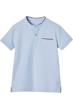 Vertbaudet Poloshirt Jungen Poloshirt mit Stehkragen - Verkäufer: