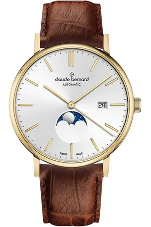 Claude Bernard Schweizer Uhr Slim Line Automatic Moon Phase 80501 37J AID - Verkäufer: uhren-zubehoer