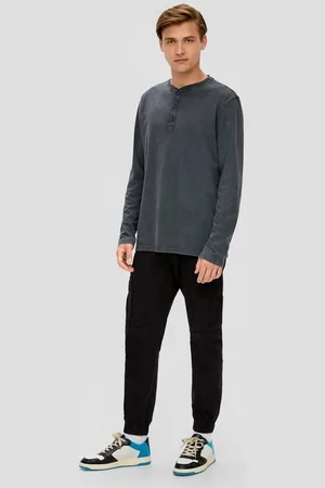 QS by s.Oliver Stoffhose Cargo-Jogger im Slim Fit Gummizug - Verkäufer: s.Oliver