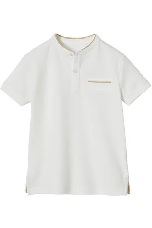 Vertbaudet Poloshirt Jungen Poloshirt mit Stehkragen - Verkäufer: