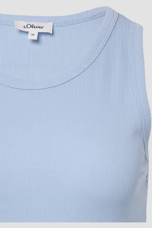 QS by s.Oliver Shirttop Slim-Fit-Top mit Rippstruktur - Verkäufer: