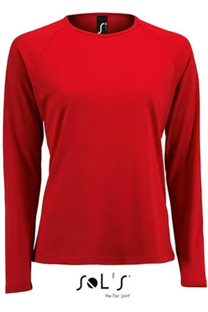 Sols Langarmshirt Damen Long-Sleeve Sports T-Shirt Sporty - Verkäufer: Rexlander