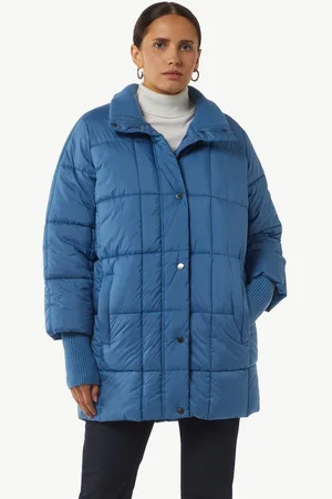 Comma, Kurzjacke Oversized Steppjacke mit Ripp-Details Label-Patch - Verkäufer: s.Oliver