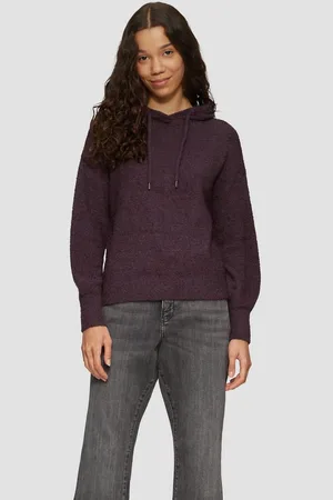 QS by s.Oliver Strickpullover Flauschiger Strick-Hoodie - Verkäufer: s.Oliver