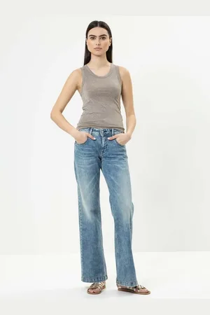 Herrlicher Bootcut-Jeans Edna Denim Comfort Flared Jeans mit weit ausgestelltem Bein - Verkäufer: P-Graph GmbH Mode & mehr