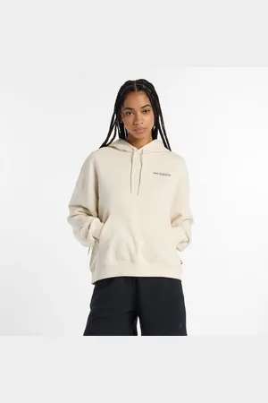 New Balance Kapuzensweatshirt Multi Color Logo Hoodie LINEN - Verkäufer: Sport Hübner