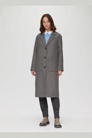 QS by s.Oliver Funktionsmantel Wollmantel im Relaxed Fit - Verkäufer: