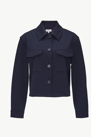 QS by s.Oliver Funktionsjacke Verkürzte Jacke mit Faltendetail am Rücken - Verkäufer: