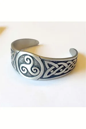 HOPLO Armband Armreif Celtic massiv Zinn 58mm Durchmesser Armspange Schmuck - Verkäufer: Holzenplotz