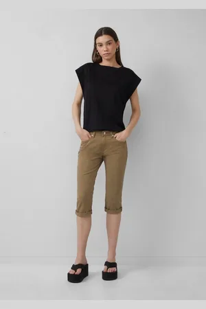 QS by s.Oliver 3/4-Hose Jeans Catie /Slim Fit / Mid Rise / Capri Length - Verkäufer: s.Oliver