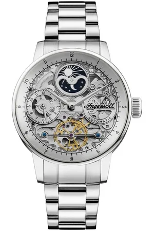 INGERSOLL 1892 Automatikuhr THE JAZZ AUTOMATIC Herrenuhr 100% Edelstahl 42 THE JAZZ AUTOMATIC, offene Unruh - Verkäufer: ELYSEE Group