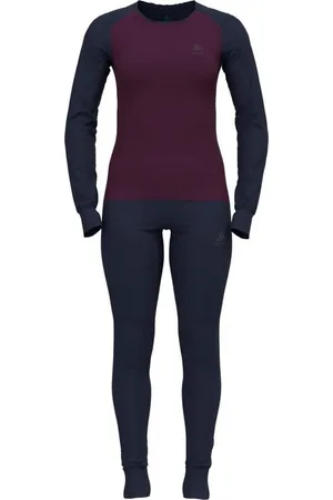 Odlo Funktionsunterhose Set ACTIVE WARM ECO Special Set DIVING NAVY - PICKLED BEET - Verkäufer: Sport Butsch GmbH & Co.KG