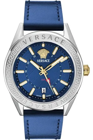 VERSACE Schweizer Uhr V-Code GMT, Mit Echtheitskarte und CLG Sicherheitsnummer - Verkäufer: No.1 Topseller