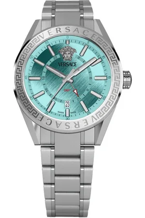 VERSACE Schweizer Uhr V-Code GMT, Mit Echtheitskarte und CLG Sicherheitsnummer - Verkäufer: No.1 Topseller