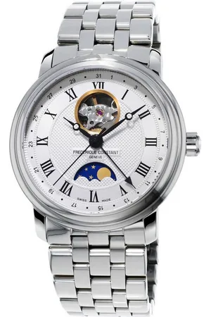 Frederique Constant Automatikuhr Classics Moonphase Herren Automatikuhr, Offene Unruhe - Verkäufer: Zeitlounge