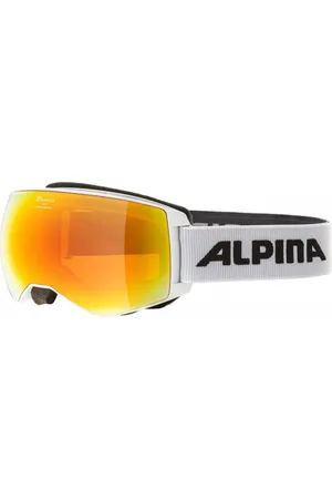 Alpina Skibrille Alpina Naator Q-Lite Skibrille Snowboardbrille white orange sphärisch - Verkäufer: KLEES sports
