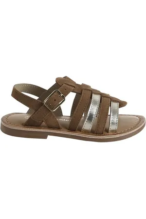 Vertbaudet Mädchen Riemchen-Sandalen aus Leder Sandale - Verkäufer: