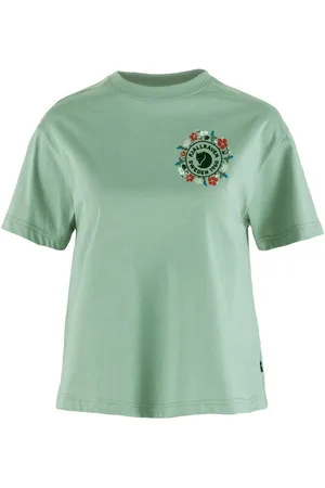 Fjällräven T-Shirt Damen T-Shirt Fjällblomster Logo - Verkäufer: Frankonia