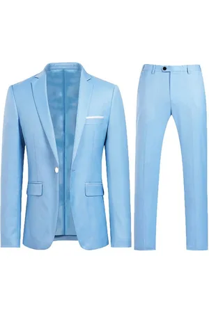 Allthemen Anzug (2 tlg) Slim Fit Ein Knopf Herrenanzug im eleganten Look - Verkäufer: