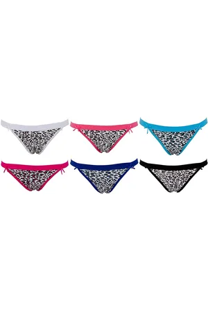 AvaMia Panty 6er Pack Pantys Spitze Uni Hotpants Hipster French Knickers Damen (6er Set) 6er Pack Pantys mit Spitze Uni Hotpants Hipster Teen Slip 86793 - Verkäufer: PEROYORK