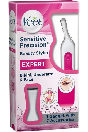 Veet Körper- und Bikinitrimmer (Augenbrauen, Bikini, Achselhöhlen, Ausbesserungen), für Damen, für empfindliche Haut - Verkäufer: Hops-Online