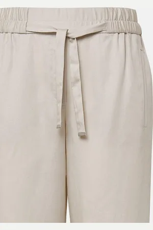 Comma, 7/8-Hose Ankle-Hose aus Lyocellmix mit Straight Leg Gummizug - Verkäufer: s.Oliver