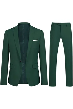 Allthemen Anzug (2 tlg) Slim Fit Ein Knopf Herrenanzug im eleganten Look - Verkäufer: