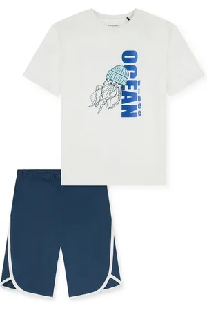 Schiesser Pyjama Jungen Pyjama Baumwolle (2 tlg) - Verkäufer: Yourfashionplace