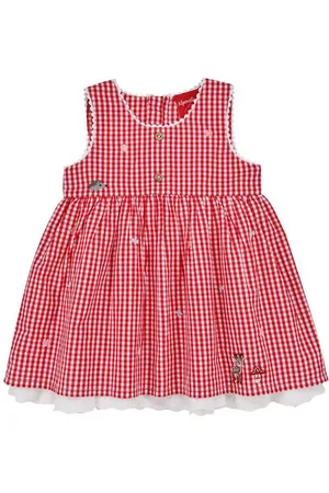 BONDI Dirndl Baby Mädchen Trachtenkleid 86927, Kariert R - Verkäufer: Trachtenland