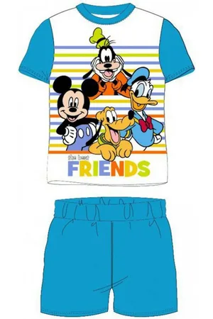 Disney Pyjama Kurzer Pyjama mit Mickey und Goofy "the best Friends" (Set, 2 tlg) - Verkäufer: kaufhaus-chemnitz
