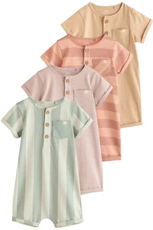 Next Strampler Baby Strampelanzüge aus Jersey, 4er-Pack (4-tlg) - Verkäufer: Germany GmbH
