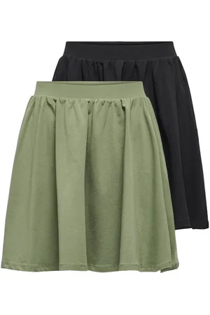 ONLY Minirock ONLLIVE LOVE SKATER SKIRT 2 PACK CS JRS (Packung, 2-tlg., 2er-Pack)