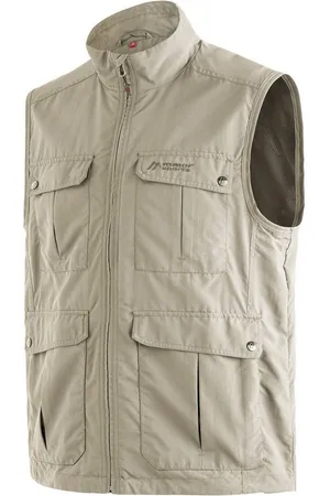 Maier Sports Funktionsjacke Valdemar Vielseitige Funktionsweste, perfekt für Wandern und Reise