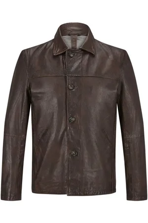 Milestone Lederjacke MSHampton aus Lammleder mit Knopfleiste - Verkäufer: LOGWOOD-STORE