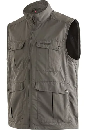 Maier Sports Funktionsjacke Valdemar Vielseitige Funktionsweste, perfekt für Wandern und Reise