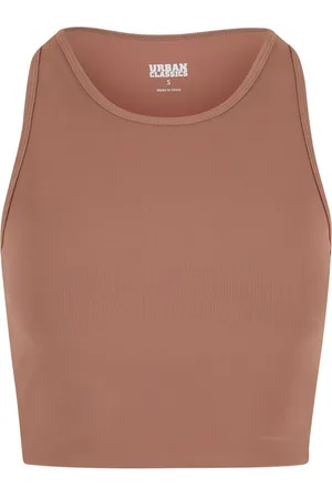Urban classics Muskelshirt Ladies Sports Top Rib (1-tlg)