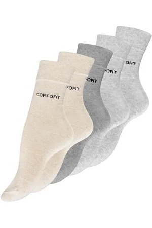 Cotton Prime® Socken ohne Gummibund (10-Paar) in angenehmer Baumwollqualität Cottonprime