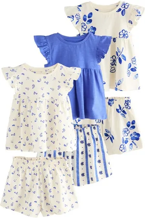 Next Pyjama Geblümte Schlafanzüge aus Baumwolle, 3er-Pack (6 tlg) - Verkäufer: Germany GmbH