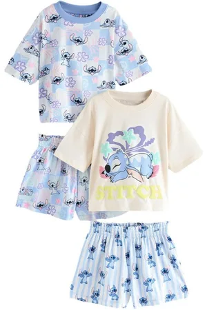 Next Pyjama Stitch kurze Baumwoll-Schlafanzüge, 2er-Pack (4 tlg) - Verkäufer: Germany GmbH