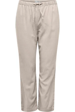 ONLY Leinenhose CARCARO MW LINEN BL PULL-UP PANT TLR